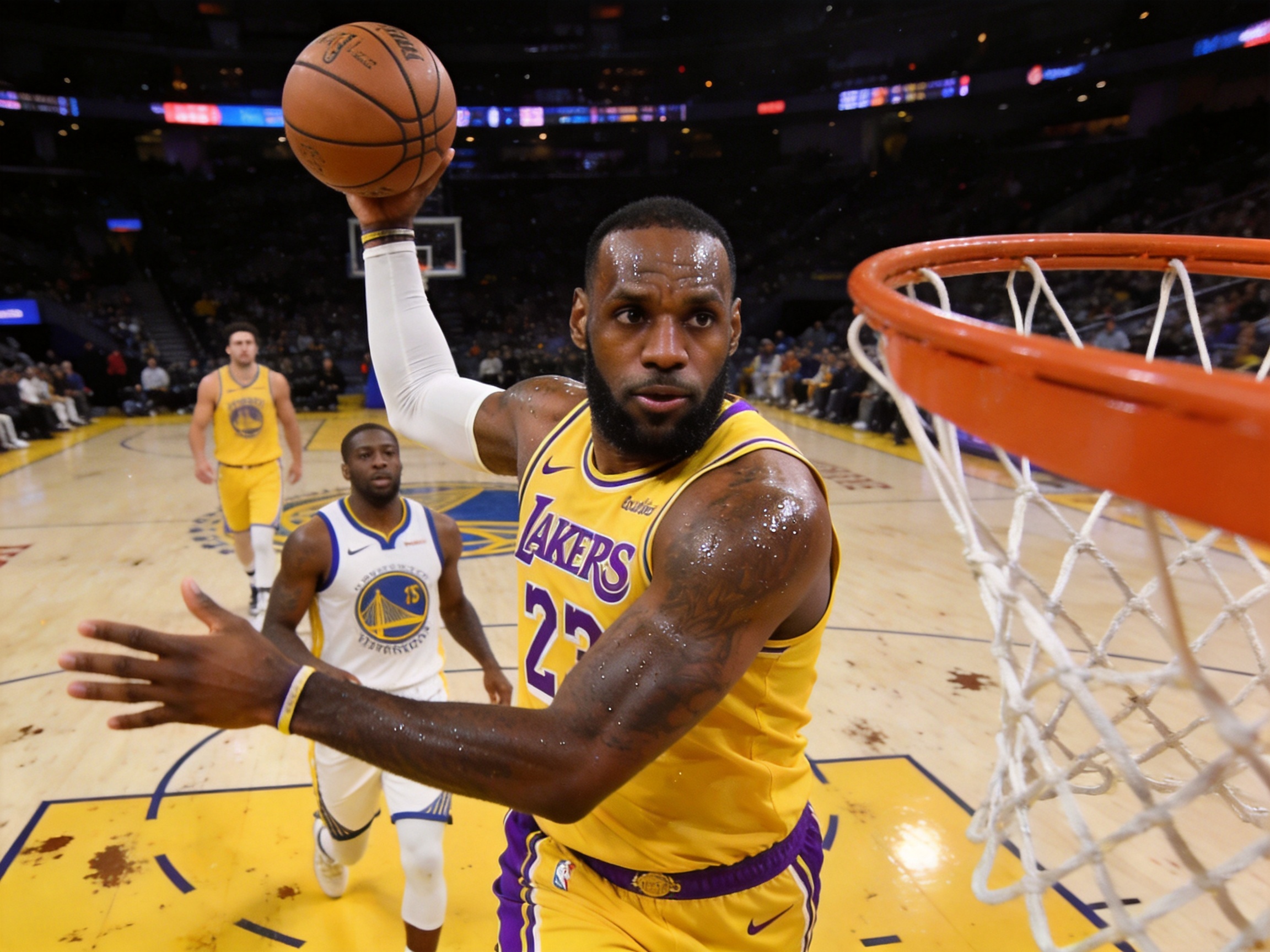 NBA篮球战报配图